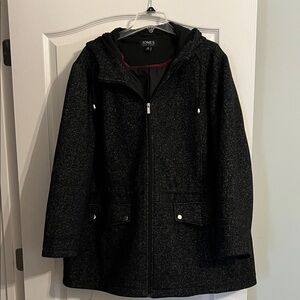 Jones New York Women's Black Utility Jacket